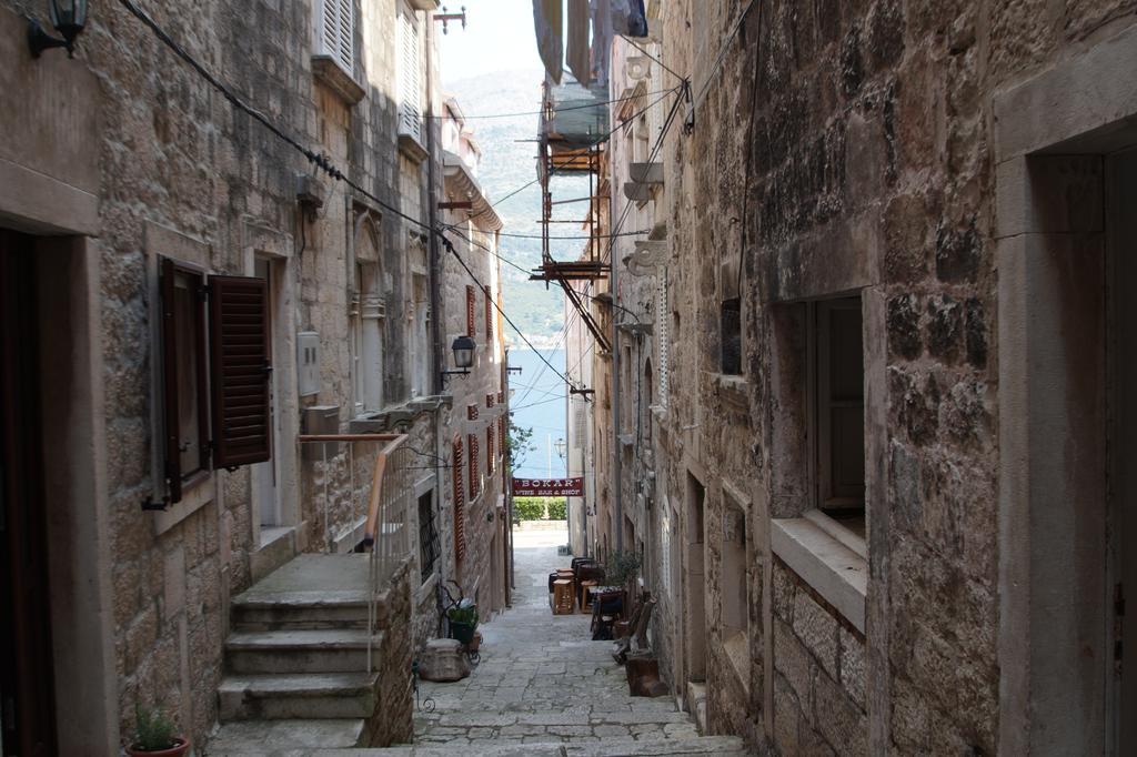 Apartment Chupa Korcula Town Bagian luar foto