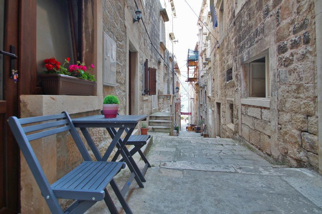 Apartment Chupa Korcula Town Bagian luar foto